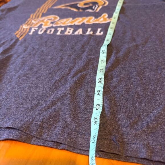 BUNDLE‎  St. Louis Rams Kids XL Blue Yellow #55 LAURINAITIS Jersey & men L Tee - Picture 13 of 13